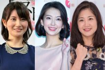 NHK女性アナのエピソードの数々（左から井上あさひアナ、和久田麻由子アナ、桑子真帆アナ）