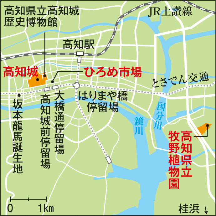 高知注目の観光スポット