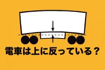 電車の車体が「上に向かって反っている」のはなぜ？　安全に走行するための知られざる工夫