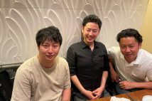 成人した現在、それぞれの道を歩む３兄弟（右から泰伸さん、和政さん、昌則さん／家族提供）