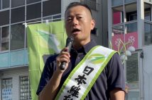 維新から出馬することを発表した河村建一氏