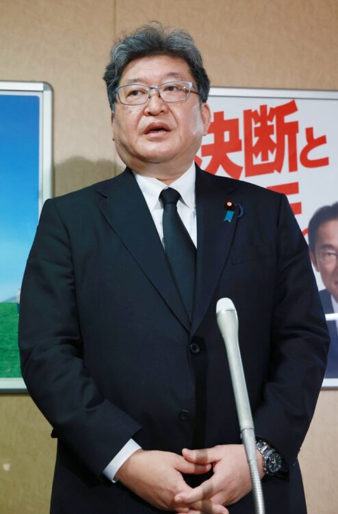 萩生田光一氏（時事通信フォト）