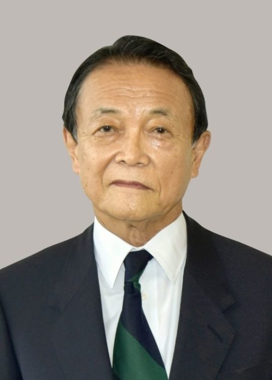 麻生太郎氏（写真／共同通信社）