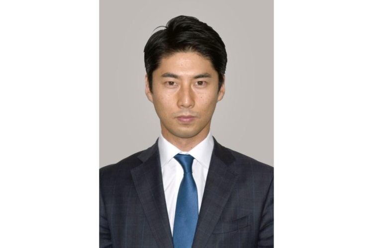 2023年11月に自民党議員らが行った「ハレンチ懇親会」に参加していた中曽根康隆氏（写真／共同通信社）