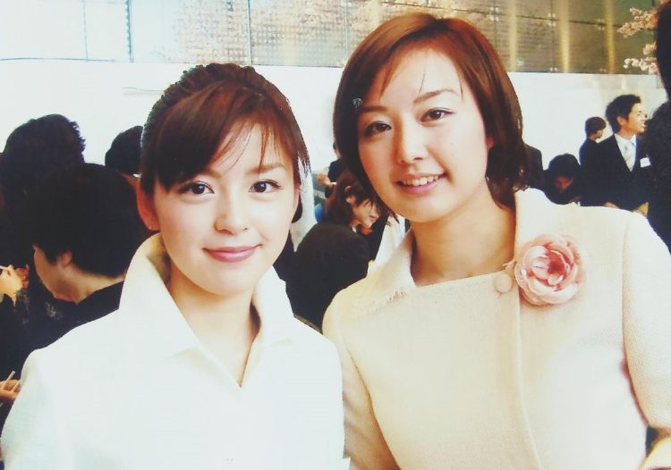 中野美奈子＆中村仁美　2002年入社（写真は中野美奈子のインスタグラムより）