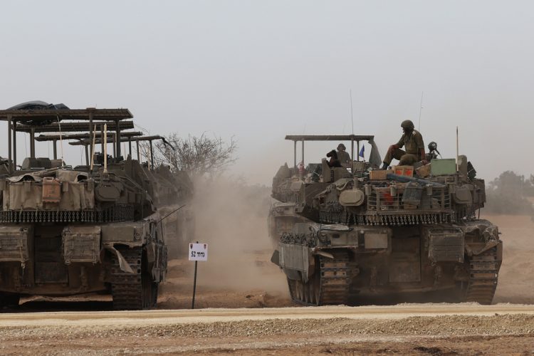 イスラエル軍（写真／EPA＝時事）