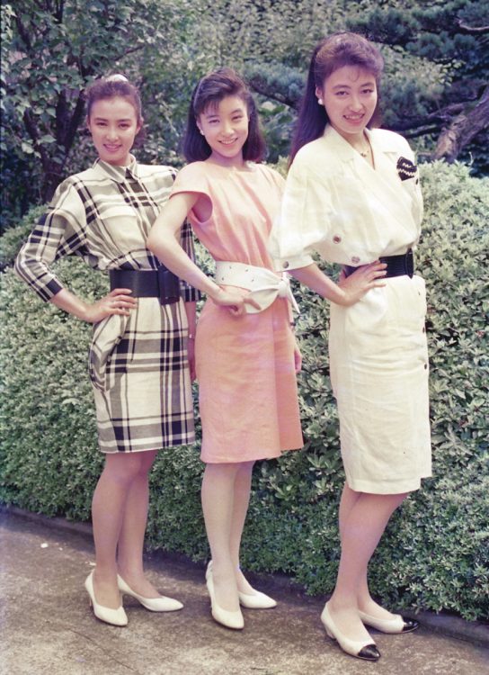 フジ 華の3人娘 河野景子＆八木亜希子＆有賀さつき 1988年入社