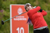 JLPGA91期生のぺ・ソンウ。2024シーズンもシード権を獲得（AFP=時事）