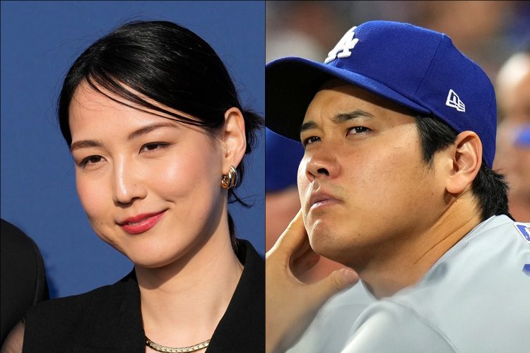 真美子さんと大谷（AP/アフロ、日刊スポーツ/アフロ）