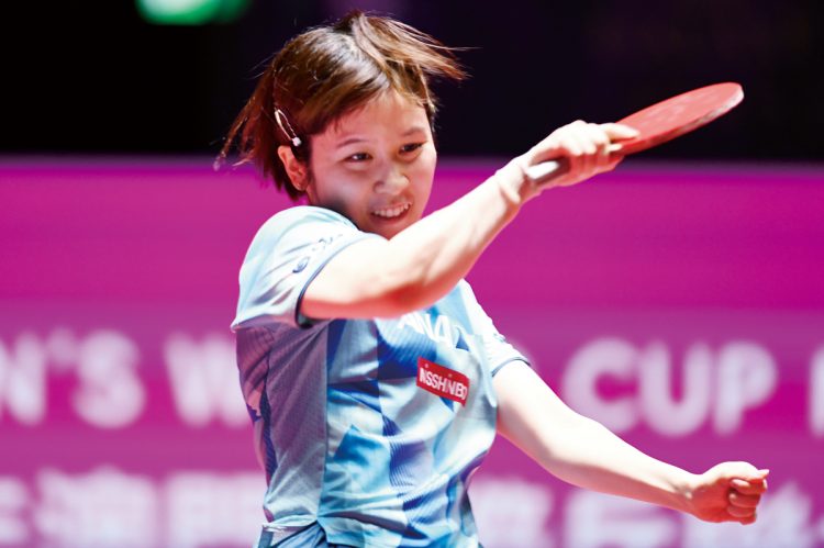 平野美宇選手（写真／AFLO）