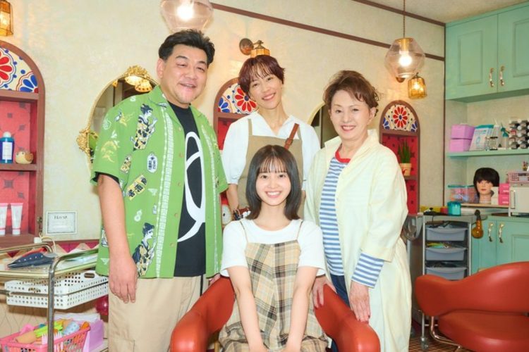 『南くんが恋人!?』に出演する飯沼愛、サンドウィッチマン・富澤たけし、木村佳乃、加賀まりこ（テレビ朝日公式サイトより）