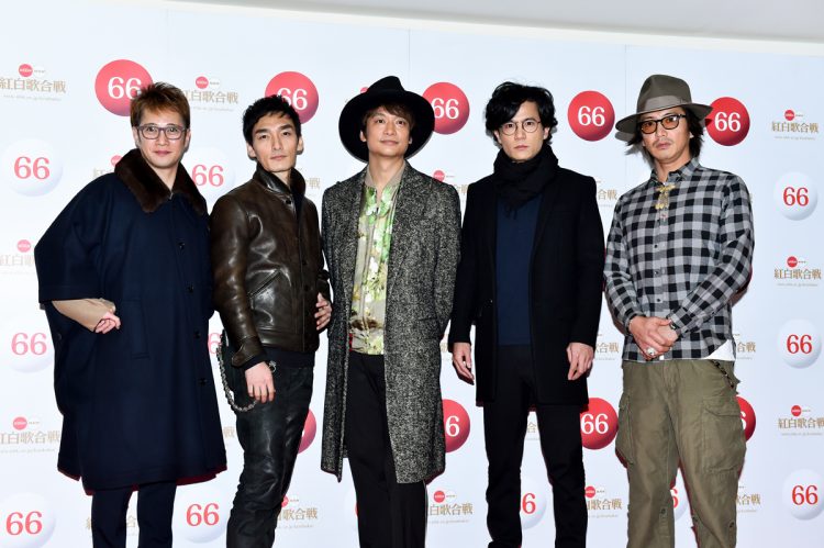 最後にNHK紅白歌合戦に出場した際のSMAP