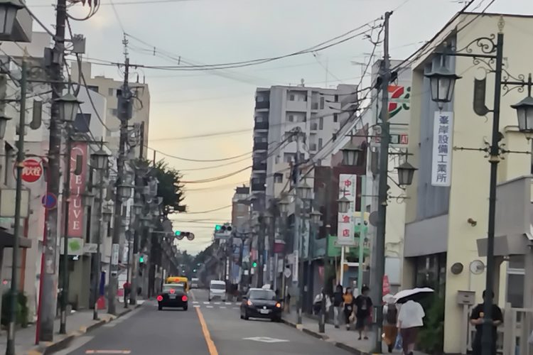 マンションの裏には富士山が