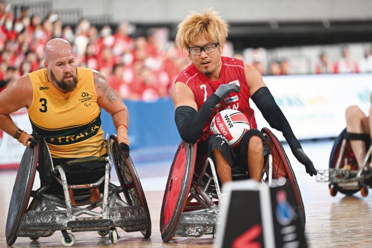 池崎大輔　車いすラグビー