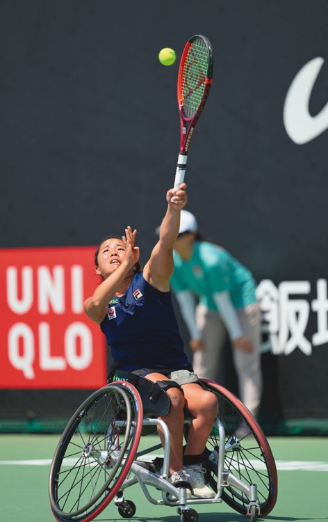 上地結衣　車いすテニス