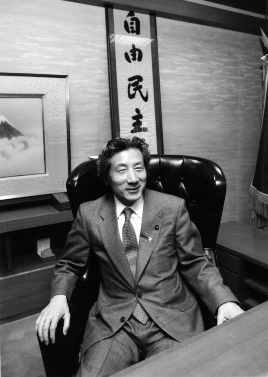 小泉純一郎氏 （撮影／山本晧一） 