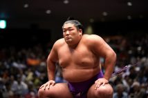 秋場所で十両優勝した尊富士（時事通信フォト）