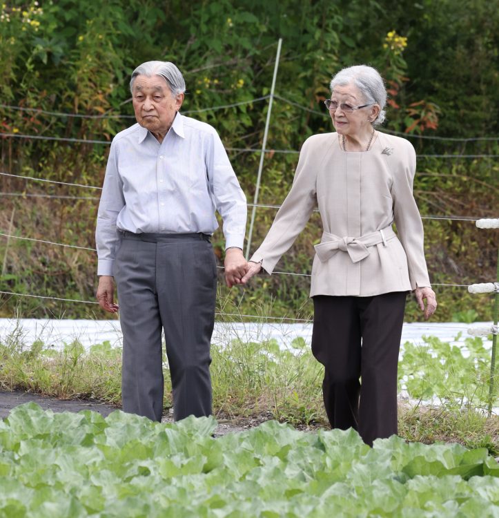 困難に立ち向かわれる美智子さま（撮影／JMPA）