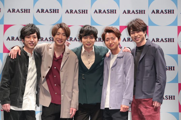 彼ら5人が“嵐愛”にあふれている（2019年11月）