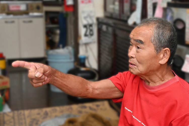 弟子はいらないと話す尾畠さん