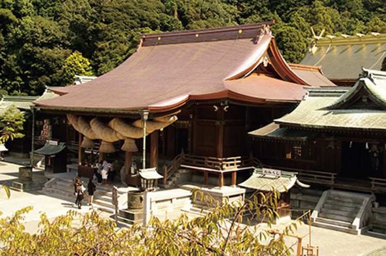 福岡県福津市にある宮地嶽神社