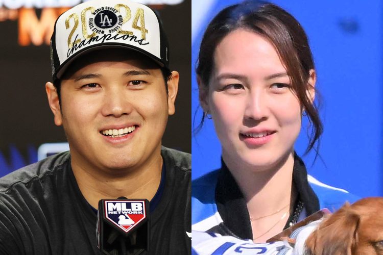 大谷のシーズンを支え続けた真美子夫人（時事通信フォト）