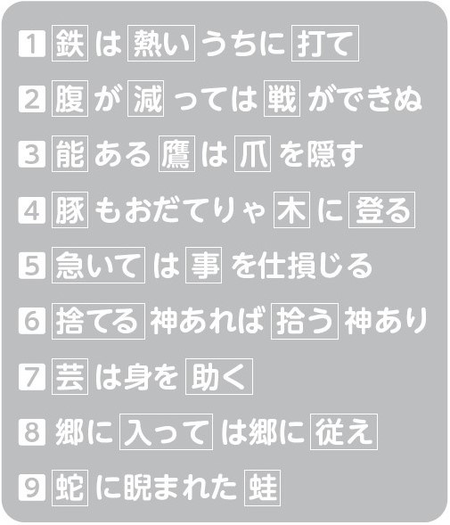 脳活パズル【第19回】の答え