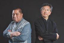 作家の佐藤優氏（左）と片山杜秀・慶應義塾大学法学部教授が対談