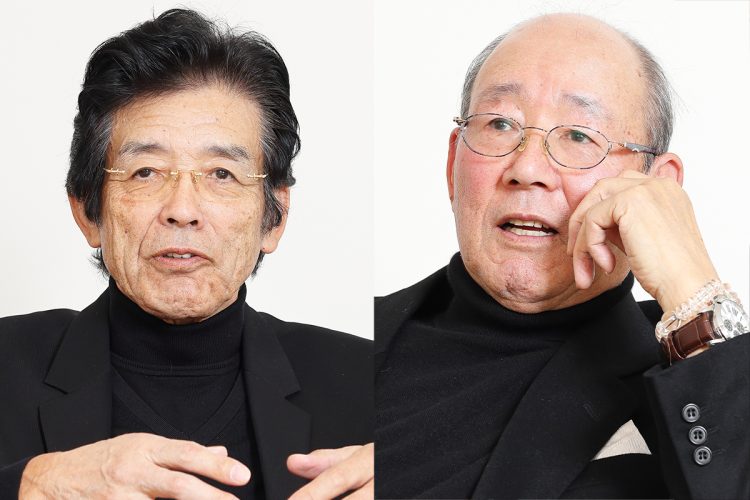 江本孟紀氏（左）と平松政次氏が2025年のペナントレースの見所を語りあった