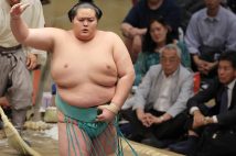 九州場所で優勝した琴櫻（時事通信フォト）