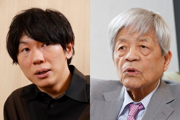 これからの石破政権をどう見る？（左から古市憲寿氏、田原総一朗氏。撮影／木村圭司）