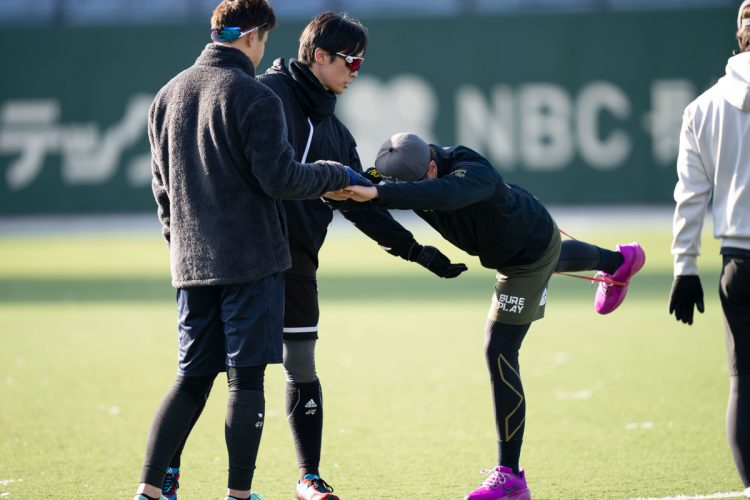 トレーニングメニューは例年通り、和田が決めていた