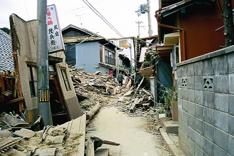 街並みが一変した（提供：米山正幸さん）