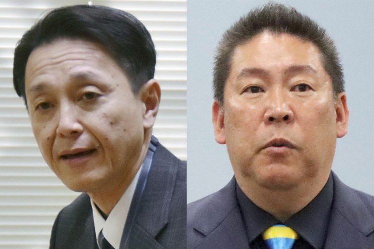 兵庫県警トップの村井紀之・本部長（左。写真／共同通信社）には別の顔も