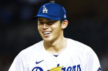 佐々木朗希のストレートに大きな異変が（写真／MLB公式Xより）