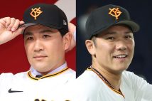 かつては同じ少年野球チームに所属していた田中将大（左）と坂本勇人（時事通信フォト）