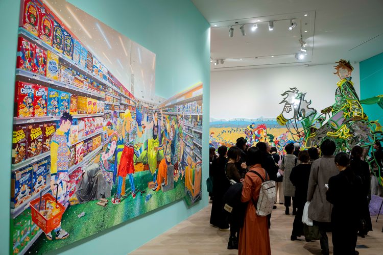 個展で展示されている『We The People（2025）』
