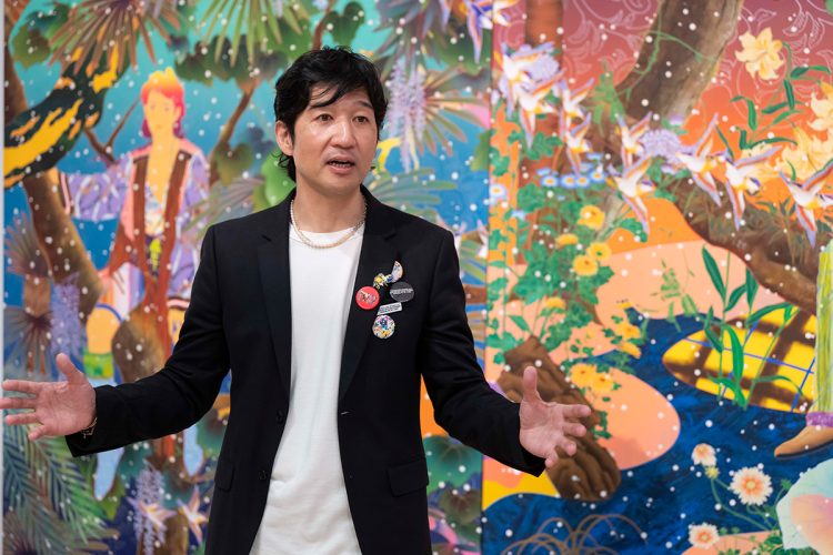現代美術家・松山智一氏