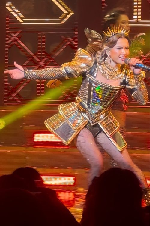 ミュージカルで王妃を熱演したソニン（公式Xより）