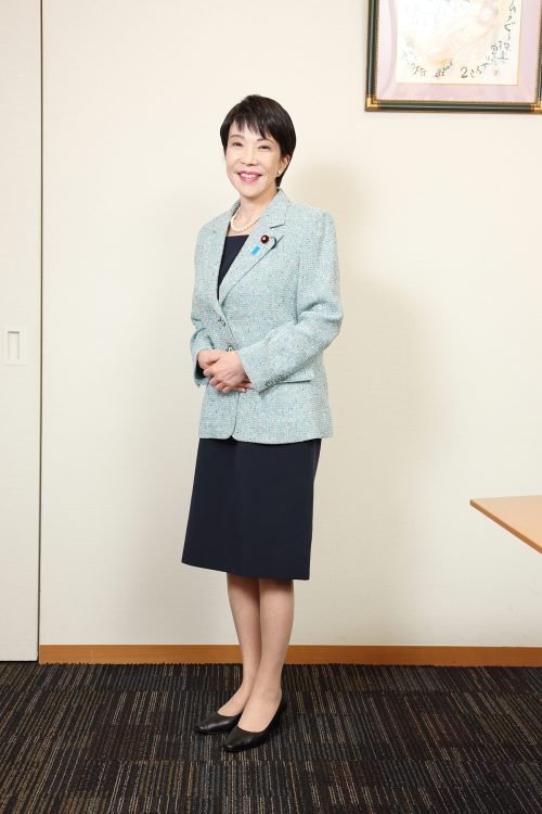 党内外から“高市待望論”も浮上（撮影／田中麻似）