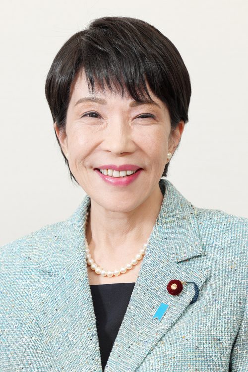 靖国参拝などについてもきいた（撮影／田中麻似）
