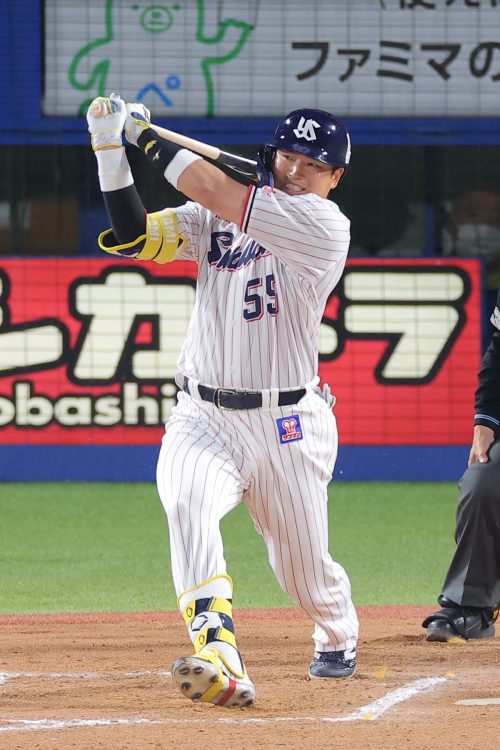 二軍落ちとなった村上